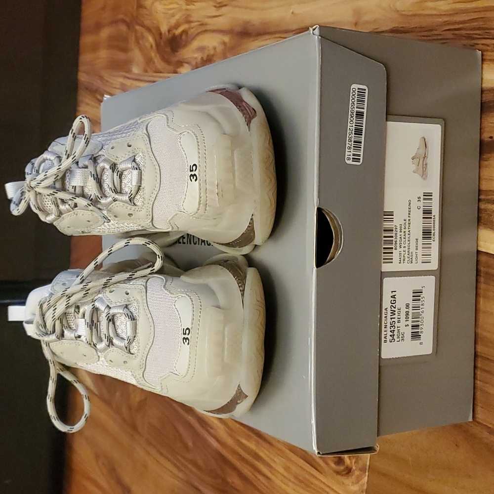 Balenciaga Triple S Clear Sole